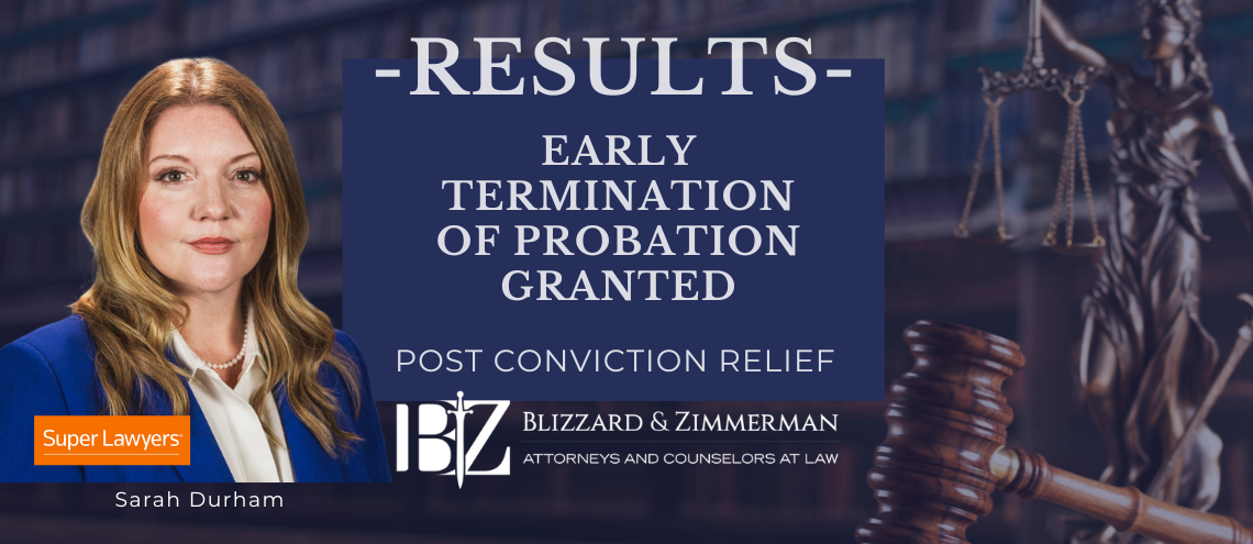 Early Termination of Probation Successfully Granted