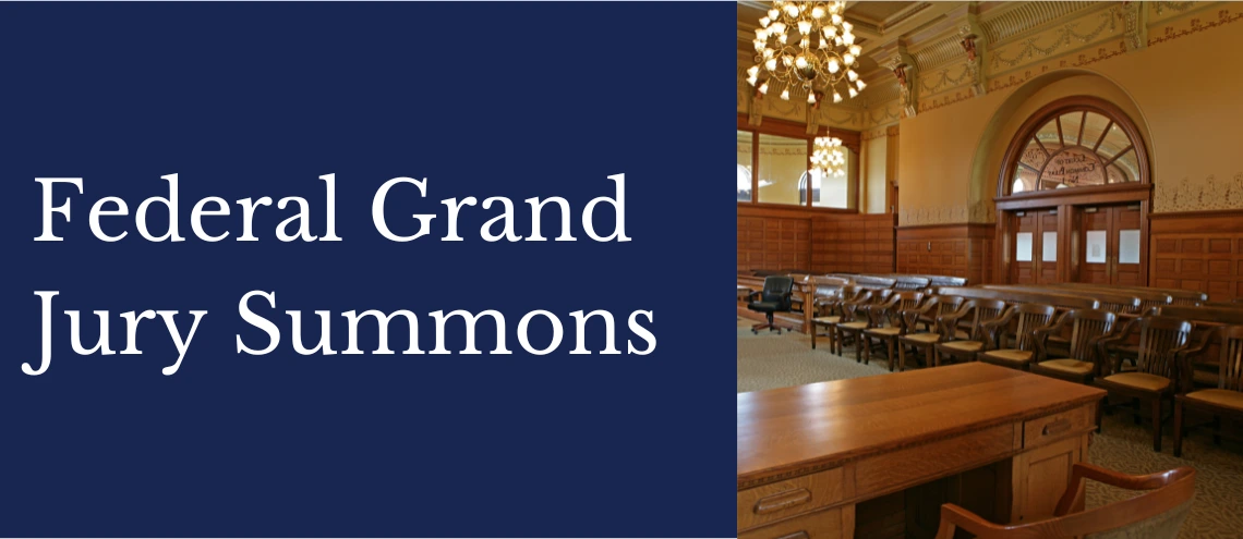 Grand-Jury-Summons