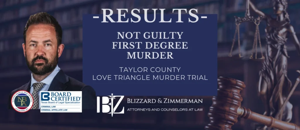 Taylor County Murder Trial - Not Guilty Verdict